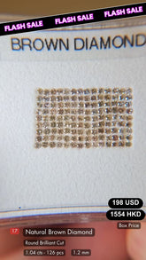 Natural Brown Diamond Deal (1.04 Cts)